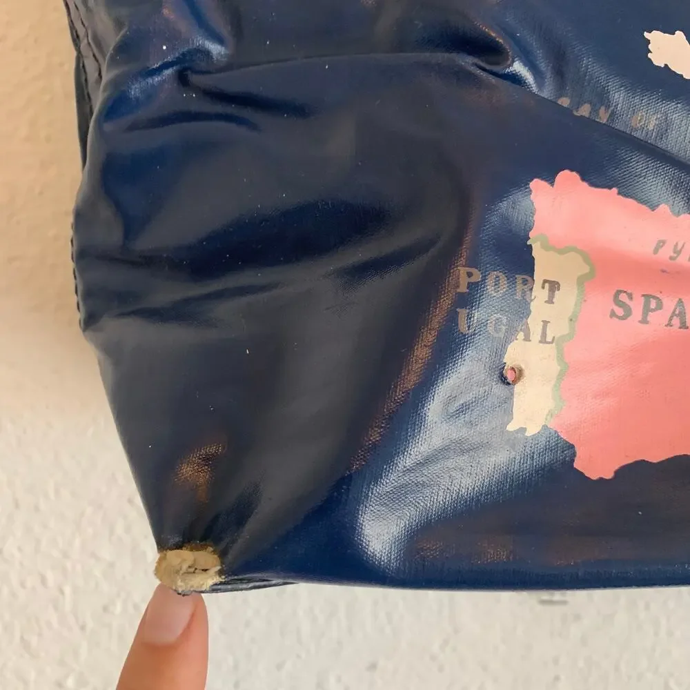 Kate Spade Going Places Europe Map Francis Tote Bag World Map Leather Trim